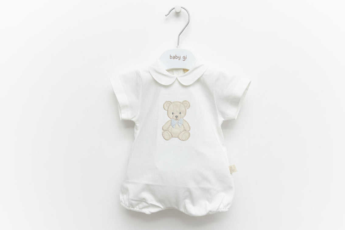 Baby gi SS26 Teddy & me ivory romper