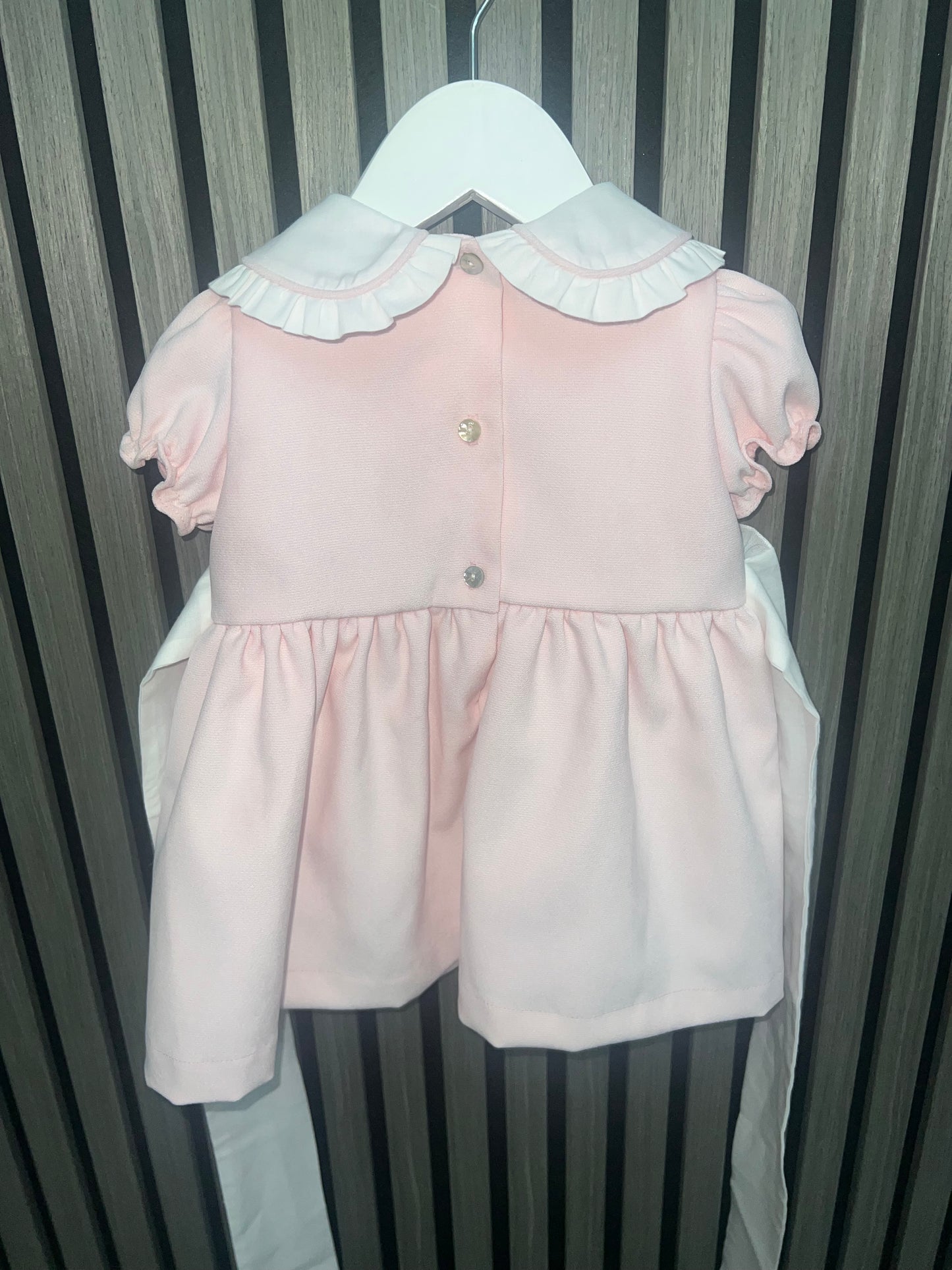 Fofettes AW25 - pink dress with tie bow
