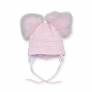 Kleo kids AW25 - double Pom Pom hat (various colours available)