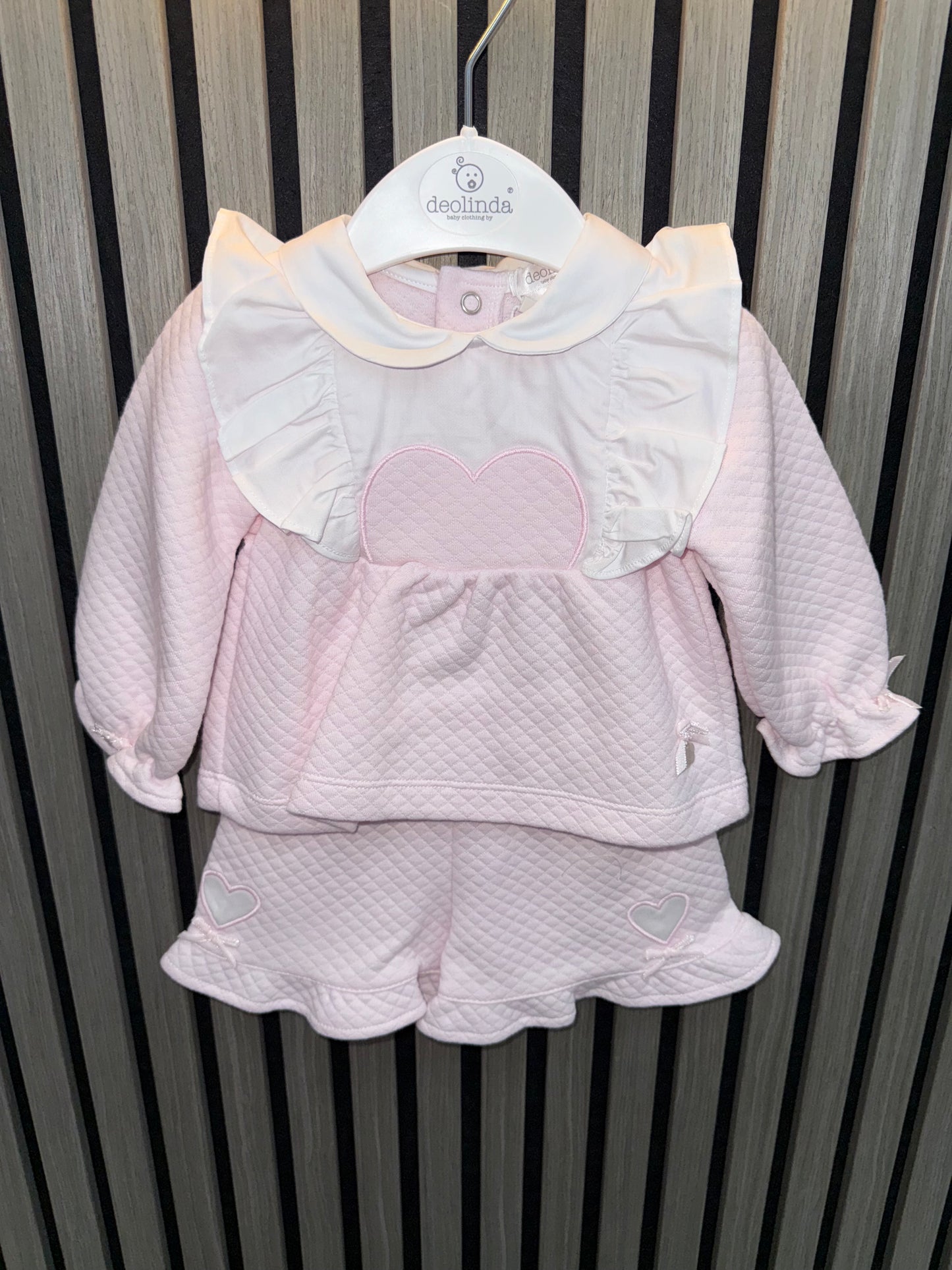 Deolinda AW25 - Heart & stars short set 25716