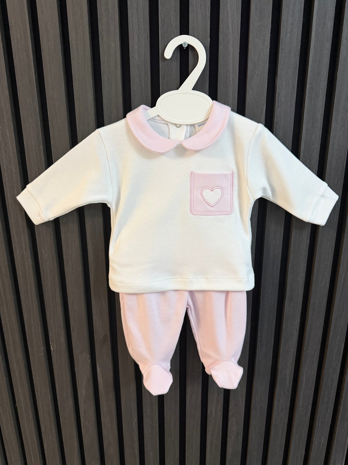 Kleo kids baby girl heart 2 piece