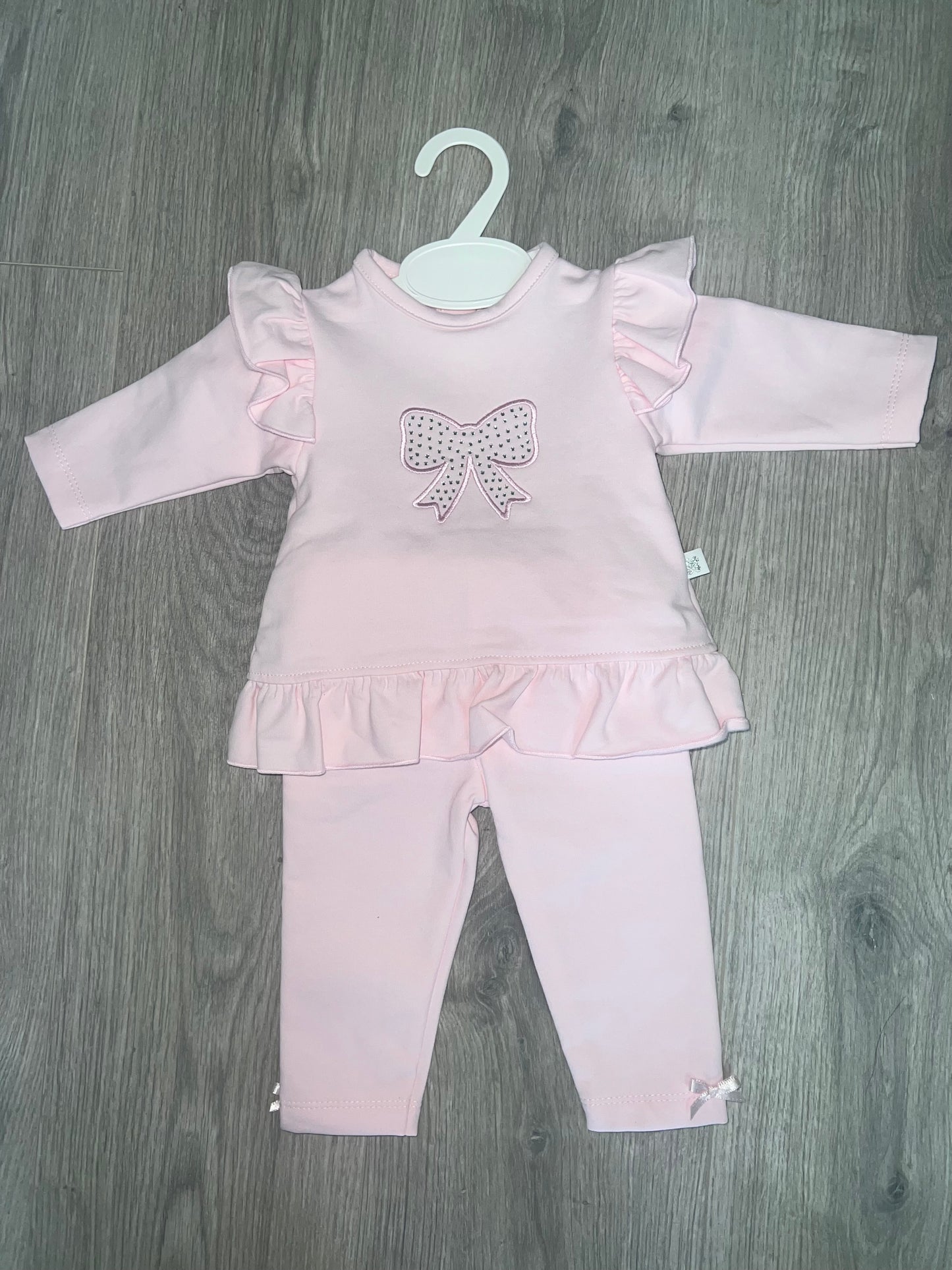 Kleo kids AW25 - diamanté bow trouser set