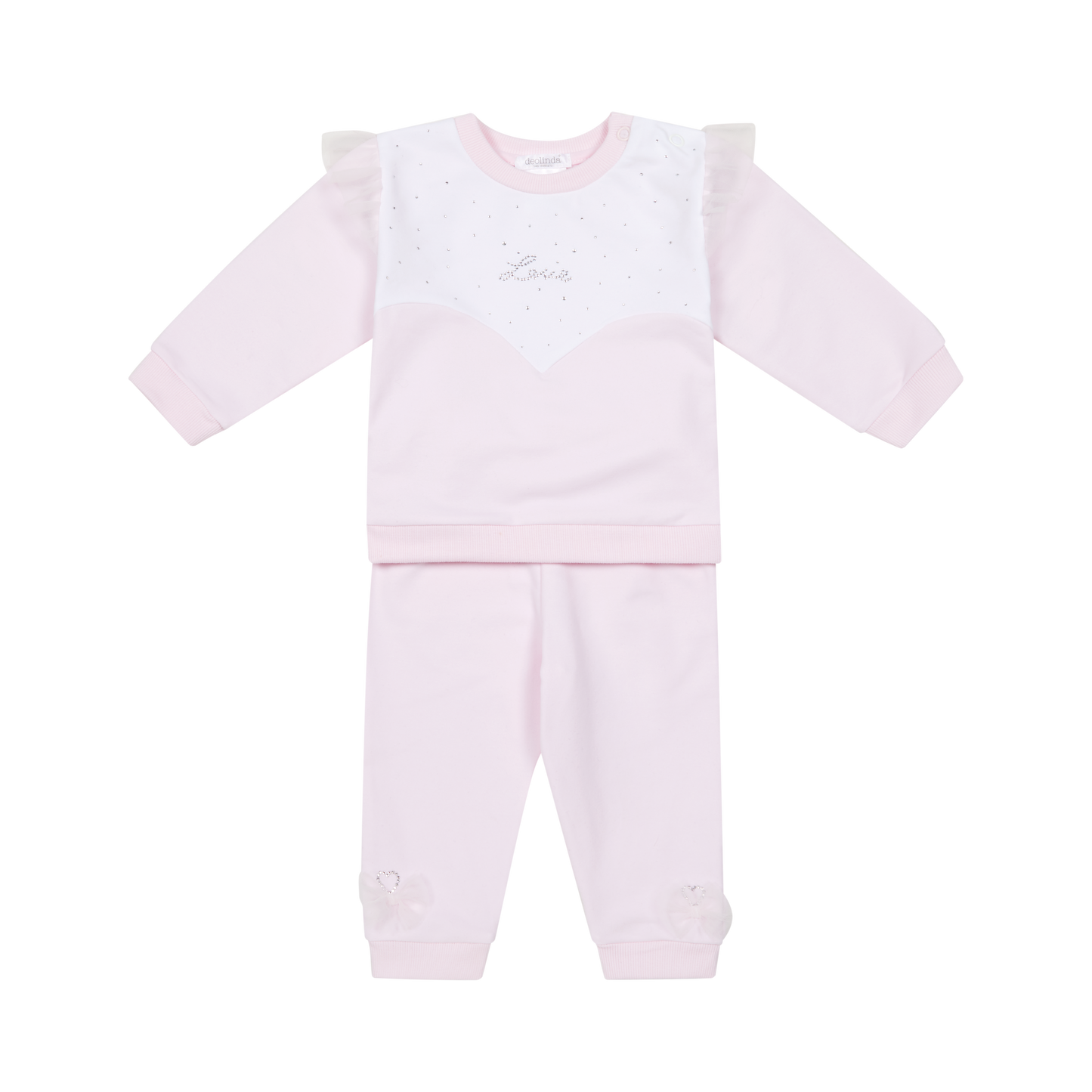 Deolinda 26902 - amore girls pink tracksuit