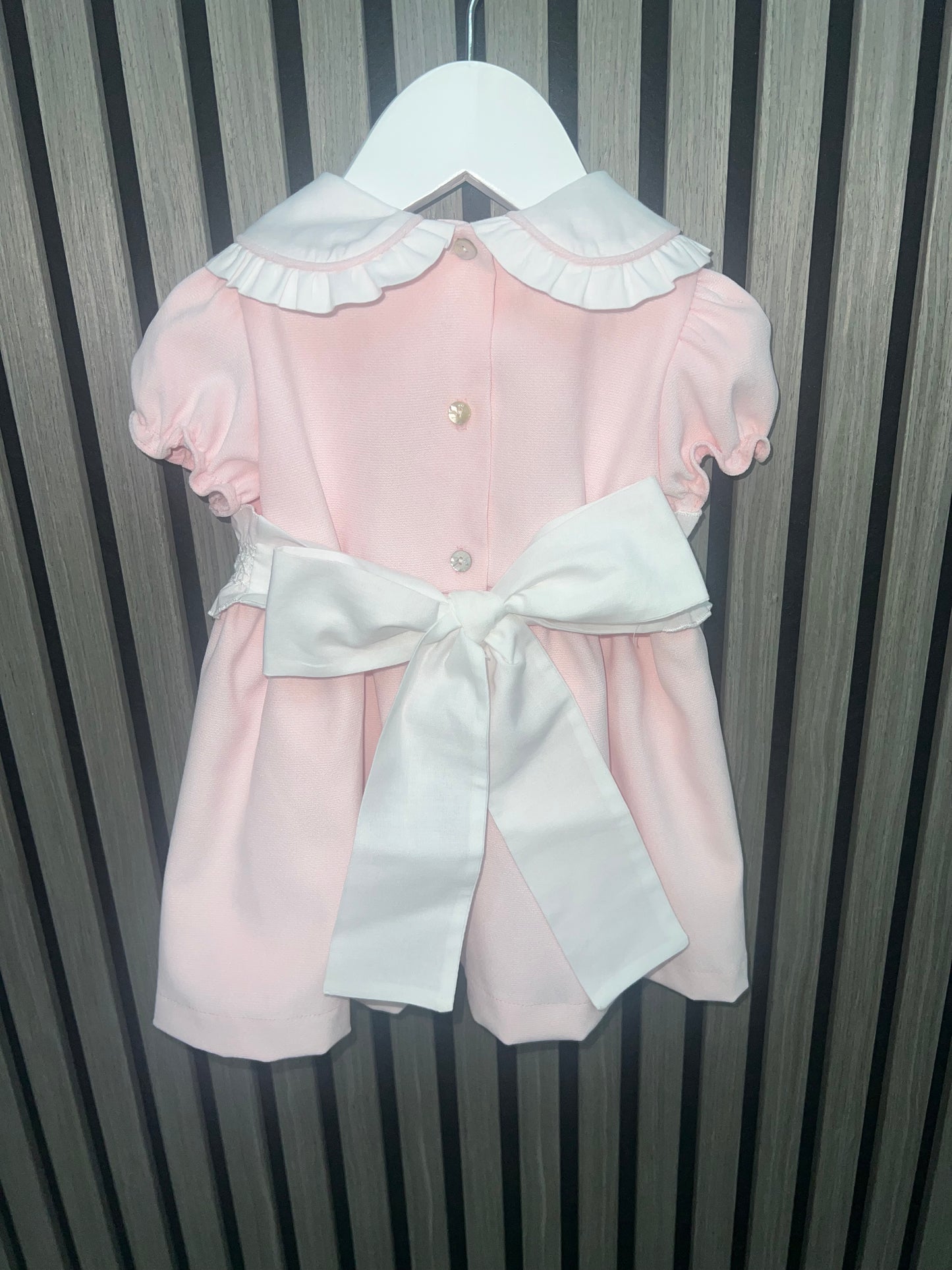Fofettes AW25 - pink dress with tie bow
