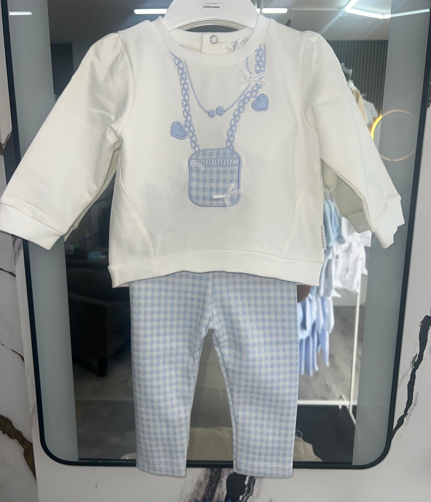 Pastels AW25 Connie sweatshirt with trouser set