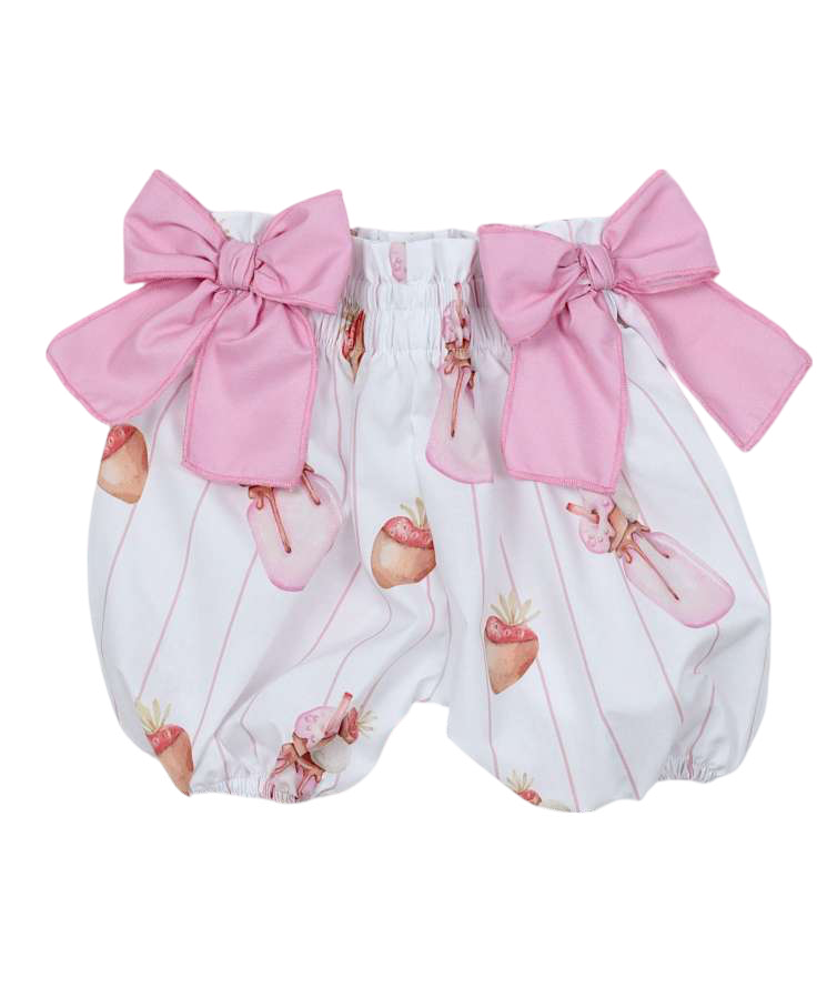 Meia Pata Milkshake Girls Bubbly Shorts & Tshirt