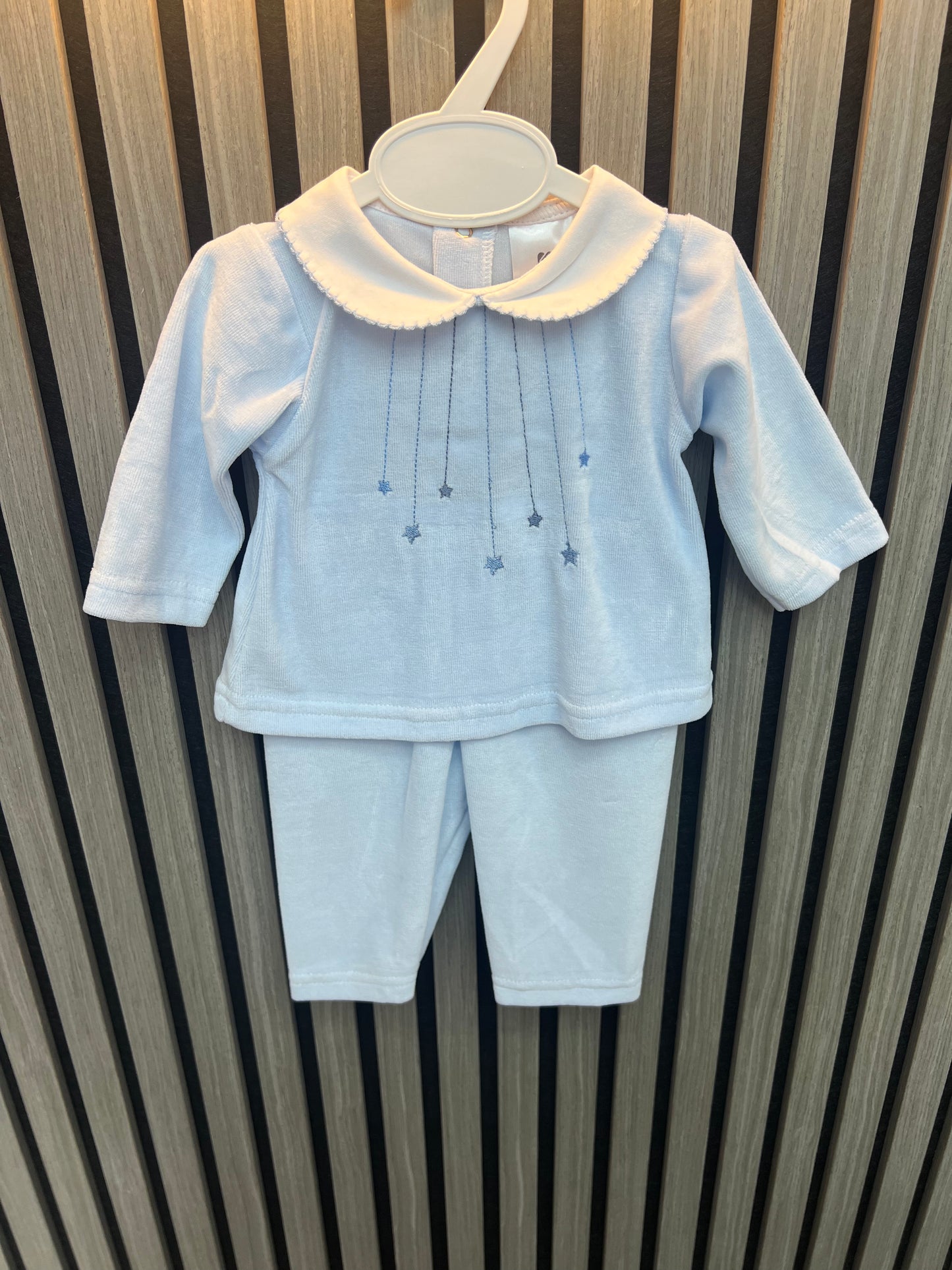 Kleo kids AW25 blue velour 2 piece