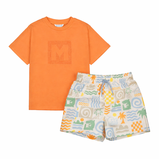Mayoral boys swim shorts set