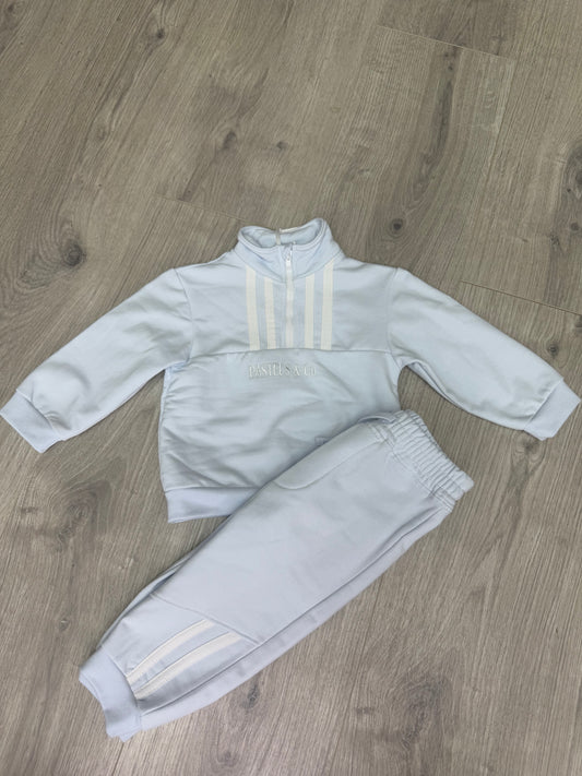 Pastels & co Bremner baby blue jog suit