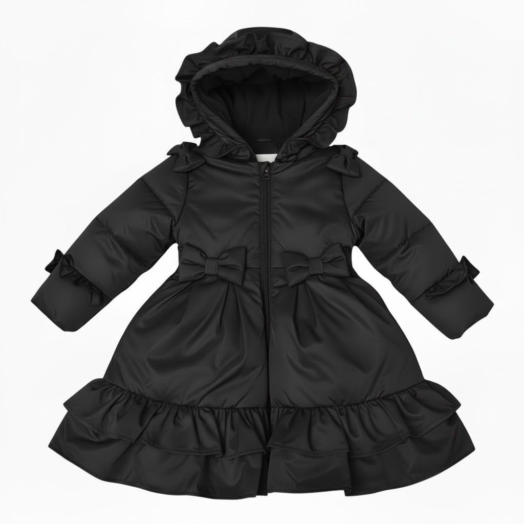Love & learn ruffles coat (all colours) - PREORDER