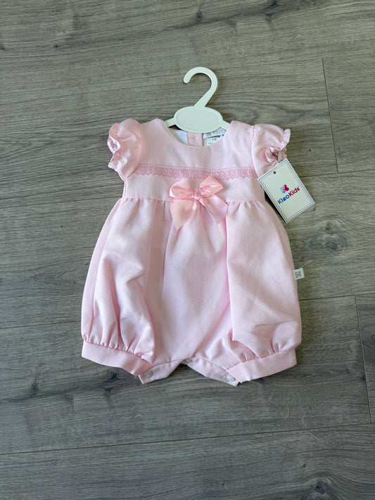 Kleo kids KL32 girls pink buster romper
