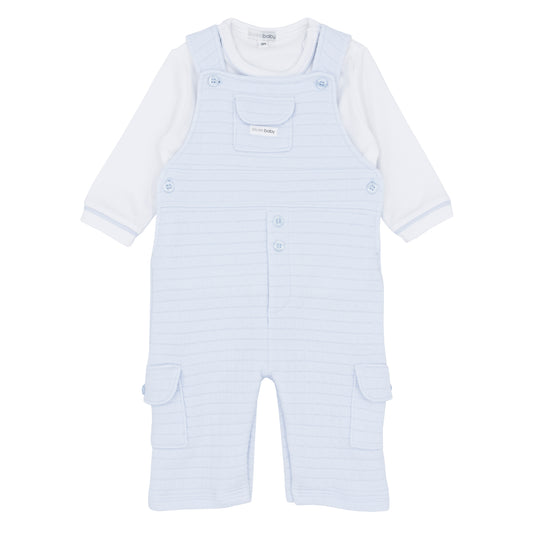 Blues baby AW25 BB2221 - AW25 boys blue dungaree set