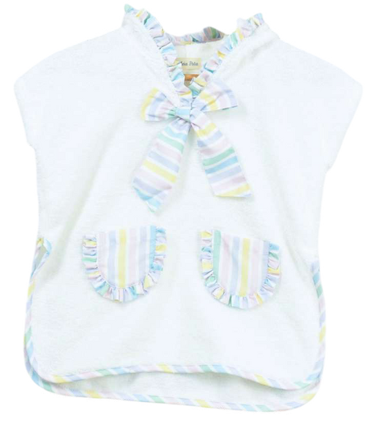 Meia Pata Girls Stripe Poncho