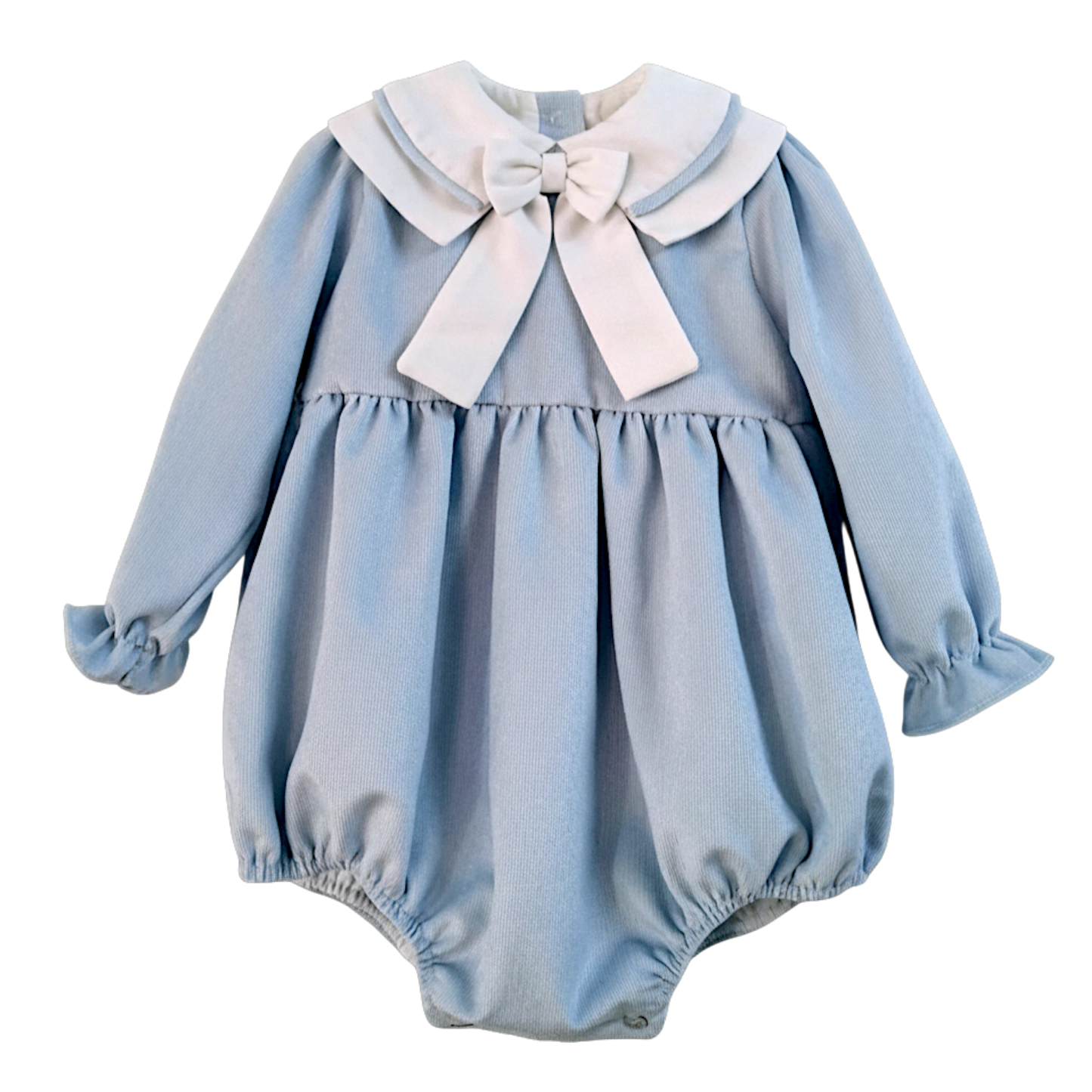 PREORDER Unisex blue cord romper - 821R