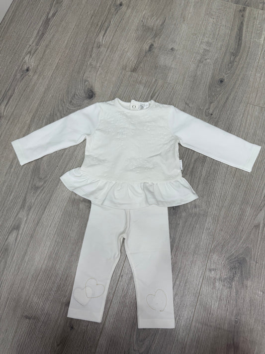 Pastels & co - clover ivory legging set