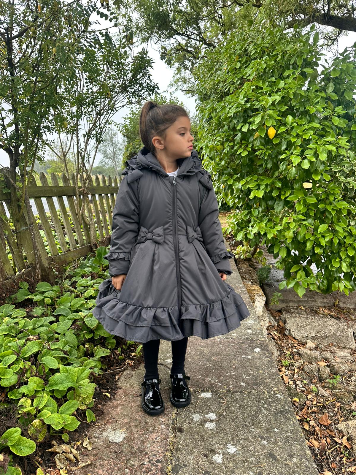 Love & learn ruffles coat (all colours) - PREORDER