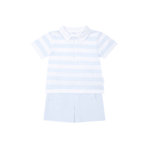 Pastels & Co Brandon polo and short set