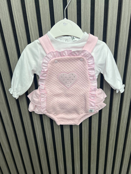 Kleo kids AW25 girls diamanté romper