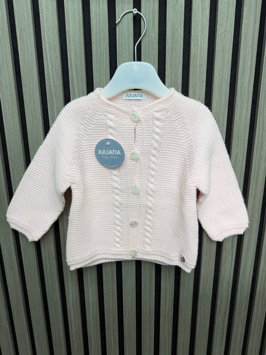 Girls pink cardigan - 26715
