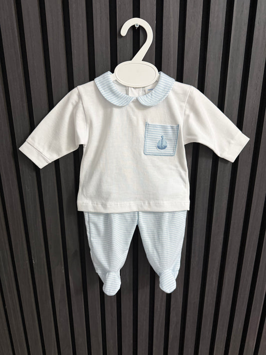 Kleo kids baby boys boat 2 piece