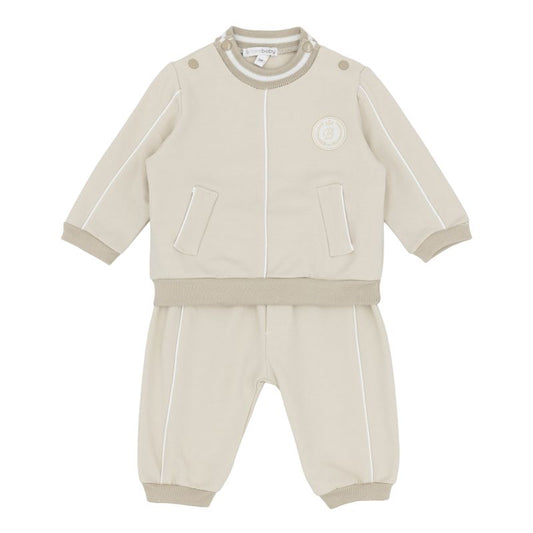 Boys beige jog set - BB3241
