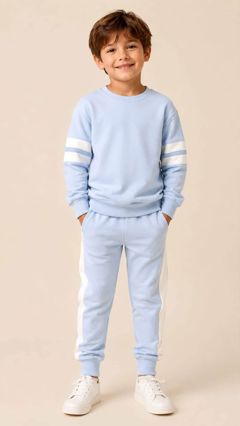 Visara AW26 boys blue tracksuit