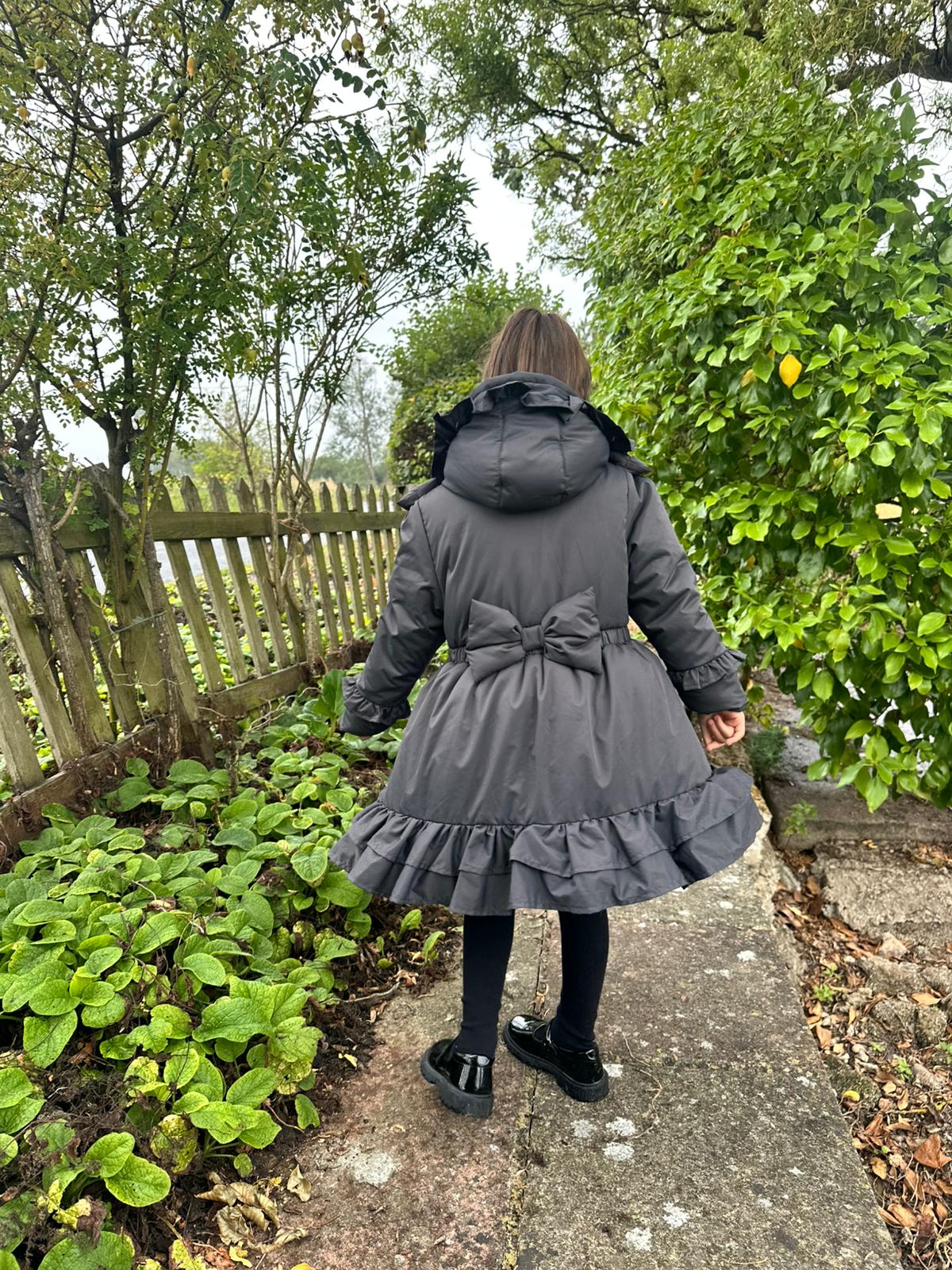 Love & learn ruffles coat (all colours) - PREORDER