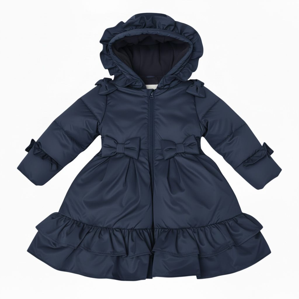 Love & learn ruffles coat (all colours) - PREORDER