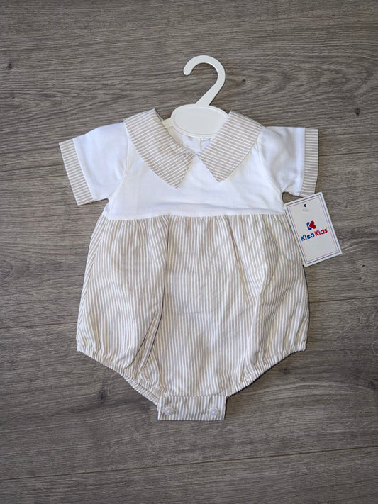 Kleo kids KL31 - boys beige romper