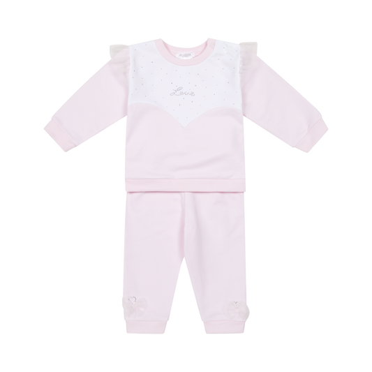 Deolinda 26902 - amore girls pink tracksuit