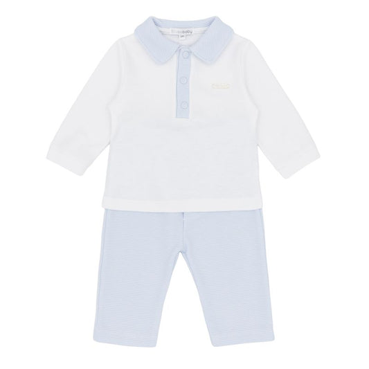 Boys blue polo set - BB3231