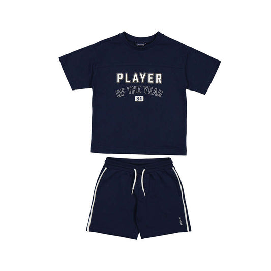 Mayoral 3608 - navy player of the year short set