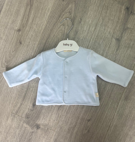 Baby gi AW25 - blue velour jacket