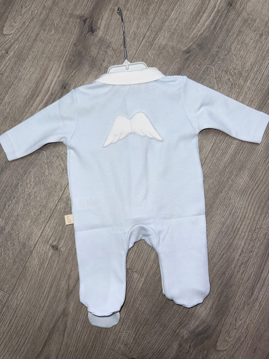 Baby Gi SS26 boys angelwing babygrow