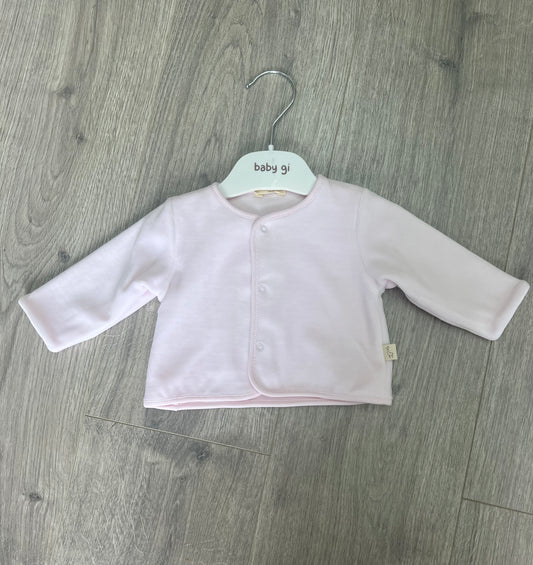 Baby gi AW25 - pink velour jacket