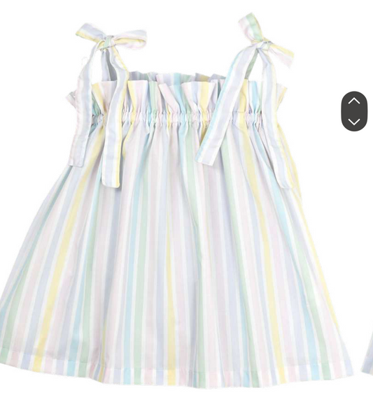 Meia Pata Stripe Beach Dress