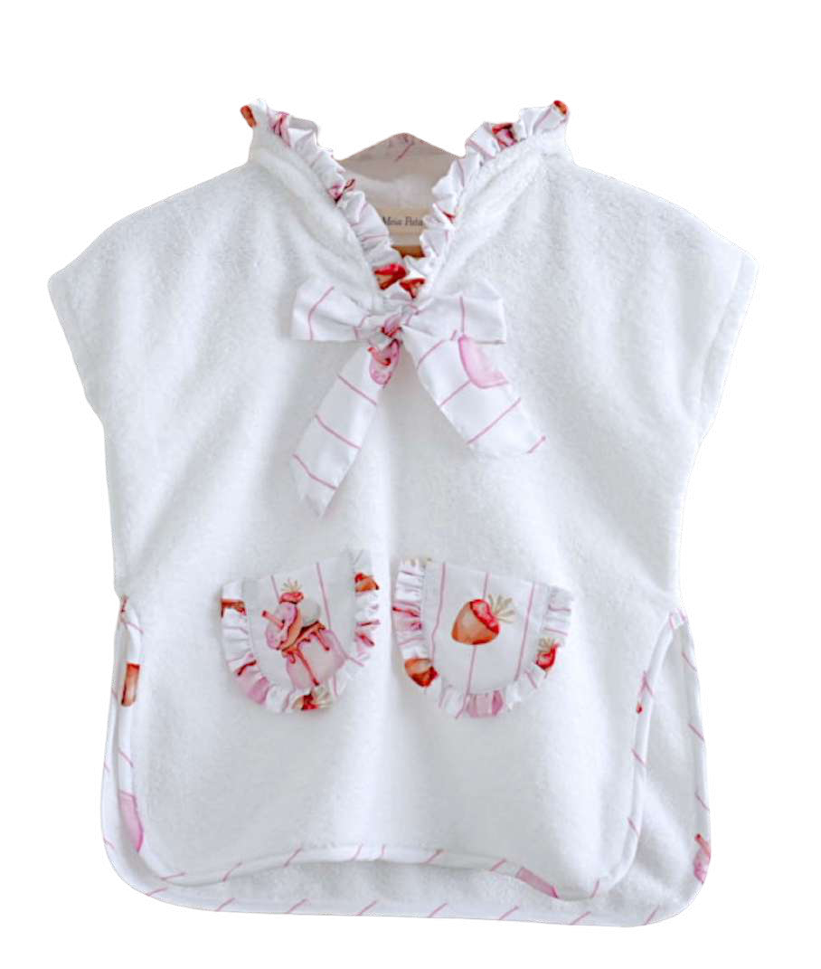 Meia Pata Girls milkshake poncho