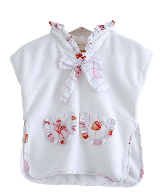 Meia Pata Girls milkshake poncho