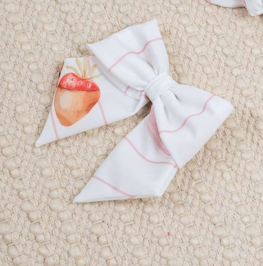 Meia Pata milkshake Hair bow only*