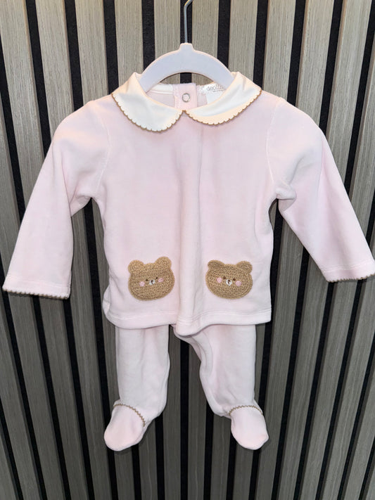 Deolinda AW25 pink teddy 2pc 25411