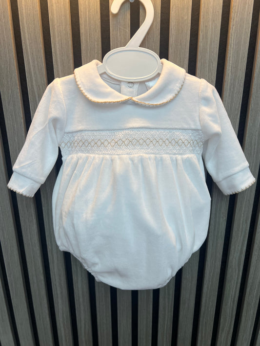 Kleo kids AW25 - unisex with romper with beige detail