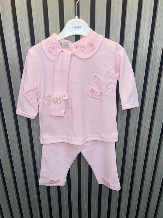 Visara AW25 girls butterfly legging set