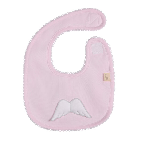 Baby Gi Pink Angel Wing Bib