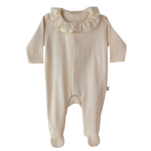 Baby Gi Beige Angel Wing Sleepsuit