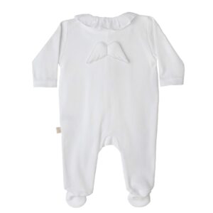 Baby Gi White Angel Wing Sleepsuit