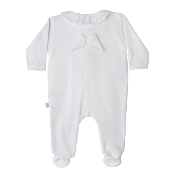 Baby Gi White Angel Wing Sleepsuit